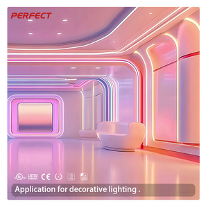 ไฟแถบ LED RGB แบบ COB รุ่น PSB คุณภาพเยี่ยม ได้รับการรับรองมาตรฐาน UL แรงดันไฟฟ้า DC12V/DC24V กำลังไฟ 14W/เมตร สำหรับใช้ในร่ม เช่น บ้าน สำนักงาน ร้านค้าปลีก - Product Image 5
