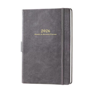 Agenda 2026 Plan A5, Cuaderno Espiral, 365 Días, Planificador Semanal, Personalizable, Ecológico - Product Image 1