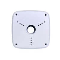 Boîtier de jonction carré pour caméra de sécurité, en alliage d'aluminium, étanche, gestion des câbles, accessoires CCTV extérieurs, fabriqué en Chine CJ
