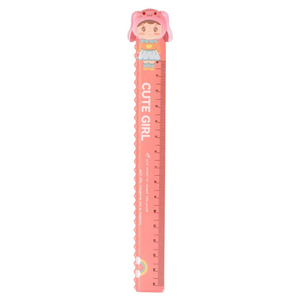 Righello in Plastica Multifunzionale con Logo Personalizzato, 15cm, Design a Onde Cartoon, Pratico e Creativo, Set per Scuola e <span class=keywords><strong>Matematica</strong></span> - Product Image 6