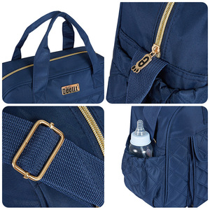 Yeni renkli tasarım annelik Tote çanta su geçirmez Oxford malzeme seyahat çantası anne ve bebek bezi için yaz tarzı - Product Image 4