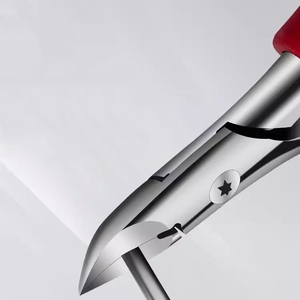 เครื่องมือดูแลเล็บที่ใช้ในครัวเรือนกรรไกรตัดเล็บเท้าแบบพิเศษสำหรับเล็บที่แข็ง/คุดคีมปากนกอินทรีสแตนเลสคีมหนีบหนังวัวแหลม - Product Image 3