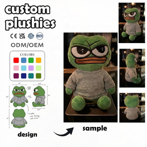 Peluche personnalisée à faible MOQ, créature mignonne à cornes et robe, objets de collection sur le thème de la fantaisie, 5 étoiles, peluches personnalisées de personnages solaires - Product Image 4