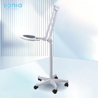 Fabricant d'instruments de beauté Lampe cosmétique LED professionnelle de type vertical avec base pour salons de beauté