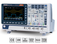 Oscilloscope numérique de laboratoire GW Instek GDS-1104B 20 MHz 4 canaux 1 GSa/s avec écran LCD 10,1 pouces