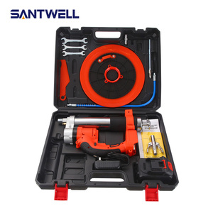 Pistola de Grasa Eléctrica Recargable Inalámbrica de 400 CC, Herramienta de Grasado Manual de Alta Presión con Batería para Lubricación de Maquinaria de Excavación - Product Image 5