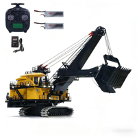 Mini-excavatrice électrique télécommandée P&H 4100XPC 1/25, modèle RTR à assembler, excavatrice minière en métal