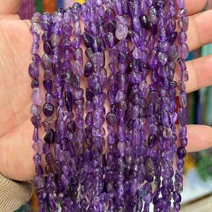 Piedras Naturales <span class=keywords><strong>de</strong></span> Forma Libre, Cuarzo Rosa, Amatista, Citrino, Aguamarina, Cuarzo en Trozos, Componentes para Joyería DIY, Pulseras y Collares con Cuentas - Product Image 2