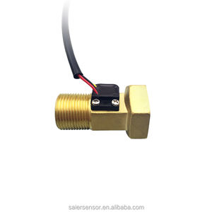 G3/4 "DN20 Thread Hall effetto acqua sensore di flusso liquido misuratore di portata <span class=keywords><strong>3</strong></span> fili per pompa di calore in ottone misuratori di portata - Product Image 1