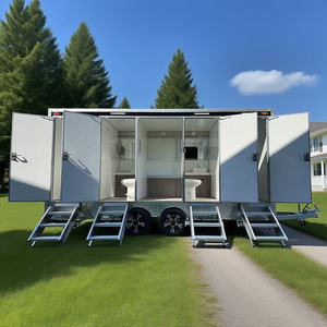 Remorque de toilettes mobiles portables et économiques pour les opérations d'événements extérieurs à grande échelle - Product Image 5