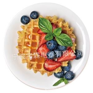 ยู ลินเครื่องทำวาฟเฟิลขนาดเล็ก 16x12x8.5 ซม. พื้นผิวทำอาหารแบบไม่ติดกระทะ เครื่องทำอาหารเช้าแบบพกพาไฟฟ้า - Product Image 4