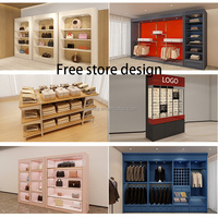 Présentoir de vêtements de magasin de sous-vêtements personnalisé Vitrine de magasin de détail Comptoir Design Vitrine de magasin de vêtements