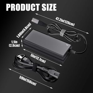 Adaptador de Corriente de Escritorio de 12V 5A, Cargador AC/DC, Conector DC, para PC, CCTV, Monitor, Luz LED, Laptop, Tipo PC de Escritorio de 12 Voltios - Product Image 6