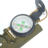 Boussole de survie de haute qualité pour l'extérieur, multifonctionnelle, en métal, pour la montagne, le camping, les voyages, boussole nord