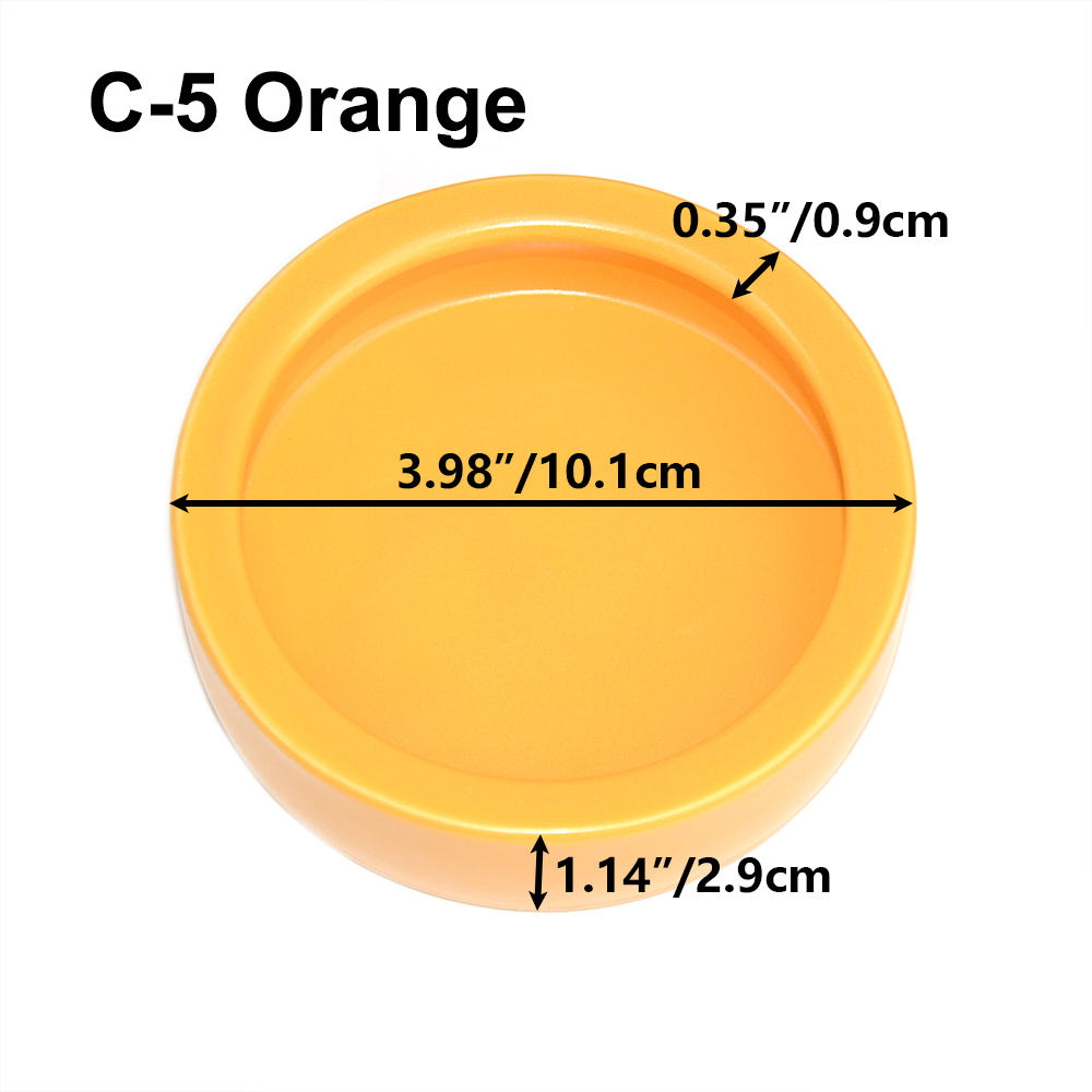 C-5 Redondo Cerámica Naranja