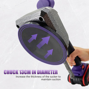 L 21V <span class=keywords><strong>Carreleur</strong></span> Machine à outils à main professionnelle Vibrateur pour carrelage Vibrateur pour carrelage Machine <span class=keywords><strong>de</strong></span> pose <span class=keywords><strong>de</strong></span> sol - Product Image 4