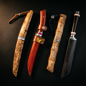 Vente directe d'usine, couteau de défense à lame fixe en acier damas de haute qualité, manche en bois, couteau de chasse rétro créatif, nouveau modèle - Product Image 5