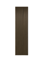 Panneaux muraux rainurés en PVC WPC à grain de bois pour la décoration