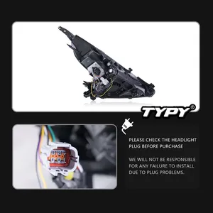 Lentes LED Nuevas TYPY de 12V para Conjuntos de Faros Delanteros 370Z 2008-2019 con Luces de Circulación Diurna y Señales de Giro Secuenciales - Product Image 4