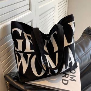 <b>Canvas</b> Lining Tote Bag Spring Summer Tote Lady <b>Canvas</b> Tote Large Capacity Tote Single Shoulder Tote - Product Image 6