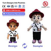 Jouet en peluche personnalisé créatif, nouveau design, figurine en peluche personnalisée, poupée en peluche douce, service personnalisé, usine