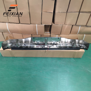 Parachoques Trasero de Plástico ABS Cromado para Toyota Hilux <span class=keywords><strong>Vigo</strong></span> 2002-2014 con Aberturas para Gancho de Remolque, Ajuste Universal y Fácil Instalación - Product Image 3