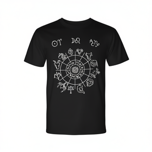 T-shirt à manches longues Astrologie, design Zodiaque : Bélier Soleil, Lion Lune, Capricorne Ascension - Product Image 2