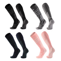 Vente en gros en vrac Logo personnalisé Haut cylindre Long Eco Hiver Accessoires Epaisse Chaude Laine Mérinos Surf Chaussettes Eau Glacée pour la Randonnée