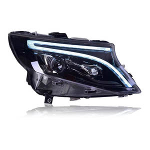 Phares LED JH pour Mercedes Benz <span class=keywords><strong>Vito</strong></span> 2016-2019 V260 W447, accessoires de phares avant Plug and Play, état neuf - Product Image 2