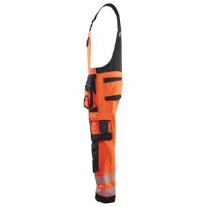 BLAKLADER - 262616485599C52 Peto con peto Hi-Vis elástico en 4 direcciones Rojo hi-vis/negro-EAN 7330509930618 ROPA DE TRABAJO DE 2017 - Product Image 4