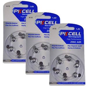 Pour PKCELL 1.45v 312 batterie aide auditive piles primaires Pr48 A13 675 pile bouton Zinc Air - Product Image 4