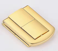 Serrure de fermoir en alliage de zinc rétro de luxe pour accessoires de boîte-cadeau de boîte à bijoux