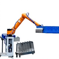 Robot de palettisation avancé AUBO-iS20 à 6 axes, charge utile de 20 kg, portée de 1647 mm, pour la palettisation en entrepôt avec fourche à palettes