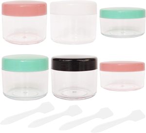 Tarro cosmético esmerilado de plástico personalizado al por mayor de 250g, 300g, 500g para discos de algodón, tónico o exfoliante con tapa abatible - Product Image 1
