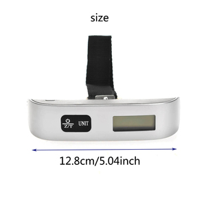 Balance portable numérique avec écran LCD, 10g/50kg, balance électronique pour bagages, valise, voyage, pesage des bagages, outil de pesée - Product Image 4