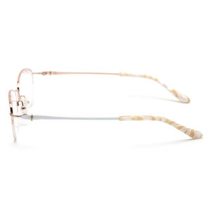 منتجات جديدة نظارات الأكثر مبيعًا أحدث تصميم عصري بألماس تيتانيوم إطارات نظارات بصرية للنساء - Product Image 5