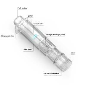Micro-filler clinique de beauté pour micro-infusion 0,25 mm, 0,5 mm, 1 mm pour le soin du visage avec tampon de micro-infusion - Product Image 4