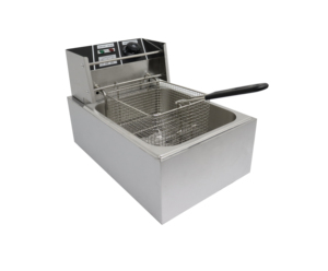 <span class=keywords><strong>Freidora</strong></span> eléctrica L Cesta extraíble <span class=keywords><strong>Olla</strong></span> de <span class=keywords><strong>freidora</strong></span> profunda de acero inoxidable para restaurante comercial - Product Image 2