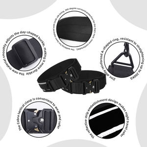 <span class=keywords><strong>Collar</strong></span> para Mascotas Resistente con Hebilla de Metal en Forma de Serpiente, <span class=keywords><strong>Collar</strong></span> Táctico de Nailon Básico de 2 Pulgadas de Ancho, <span class=keywords><strong>Collar</strong></span> Reflectante para Entrenamiento de Perros - Product Image 3