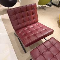 Ensemble de canapés de bureau en cuir avec éponge haute densité et structure métallique, design moderne, confortable, marque BZ pour usage commercial