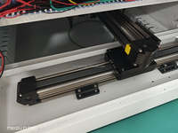 Mini machine de découpe laser à fibre de bureau 450x450mm 800W 1200W 1500W JPT, découpeuse laser CNC pour métal