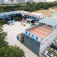 Projets scolaires Maison préfabriquée Maisons en conteneur 20 pieds 40 pieds Maison en conteneur de luxe Maison en conteneur modulaire préfabriquée Petite maison en conteneur pliable