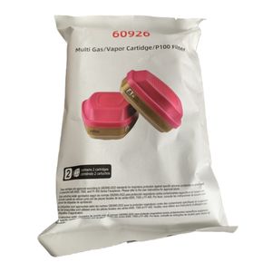 60926/60921/60923 필터 멀티 가스/증기 카트리지/P100 필터 - Product Image 2