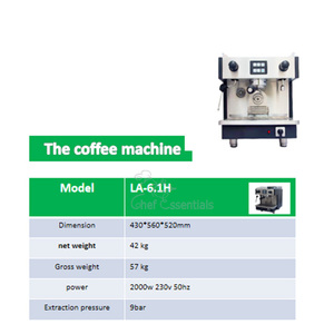 Machine à expresso semi-automatique professionnelle de haute qualité pour les entreprises, 2000W, 220V/110V - Product Image 5