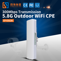 Antenne Wifi Extérieure M2 300Mbps Longue Portée 5km Étanche