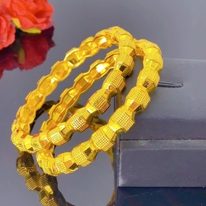 Großhandel Arab Dubai Indische Hochzeit Femme Armreifen Designs Schmuck <span class=keywords><strong>Models</strong></span> Hohl manschette Schmuck Vergoldet Frauen Armband - Product Image 4