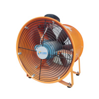Ventilateur de ventilateur de ventilateur de ventilateur à flux axial industriel Portable ventilateurs centrifuges 220V/380V pour la Ventilation ODM et OEM Support personnalisé