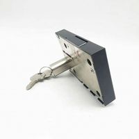 ANLI Nouveau design de serrures à monnayeur pour casiers, avec carte à code, bracelet et serrures cylindriques modernes