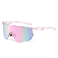 Nouvelles Lunettes de Soleil Sportives d'Extérieur 2026 – Design Sans Monture, Verres PC, Protection Anti-Vent UV400, Idéales pour le Cyclisme et Tendance