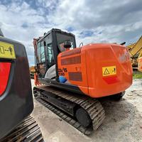Excavatrice hydraulique Hitachi ZX130 d'occasion, état d'origine complet, faible nombre d'heures, matériel de construction en stock, à vendre
